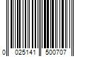 Barcode Image for UPC code 0025141500707