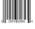 Barcode Image for UPC code 002516806534