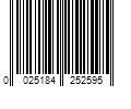 Barcode Image for UPC code 0025184252595