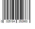 Barcode Image for UPC code 0025184252663