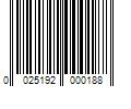 Barcode Image for UPC code 0025192000188