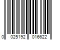 Barcode Image for UPC code 0025192016622