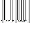 Barcode Image for UPC code 0025192026027