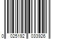 Barcode Image for UPC code 0025192033926