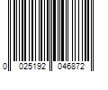 Barcode Image for UPC code 0025192046872