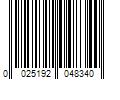 Barcode Image for UPC code 0025192048340