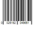 Barcode Image for UPC code 0025192049651