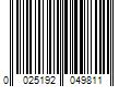 Barcode Image for UPC code 0025192049811