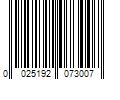 Barcode Image for UPC code 0025192073007