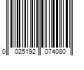 Barcode Image for UPC code 0025192074080