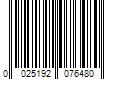 Barcode Image for UPC code 0025192076480