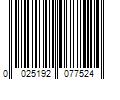 Barcode Image for UPC code 0025192077524