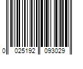 Barcode Image for UPC code 0025192093029