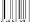 Barcode Image for UPC code 0025192102691