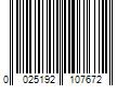 Barcode Image for UPC code 0025192107672