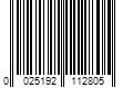 Barcode Image for UPC code 0025192112805