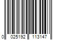 Barcode Image for UPC code 0025192113147