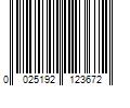 Barcode Image for UPC code 0025192123672