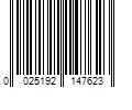 Barcode Image for UPC code 0025192147623