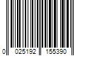 Barcode Image for UPC code 0025192155390