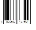 Barcode Image for UPC code 0025192177156