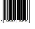 Barcode Image for UPC code 0025192199233