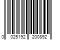 Barcode Image for UPC code 0025192200892