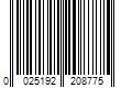 Barcode Image for UPC code 0025192208775