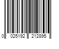 Barcode Image for UPC code 0025192212895