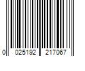 Barcode Image for UPC code 0025192217067