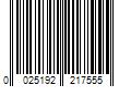 Barcode Image for UPC code 0025192217555