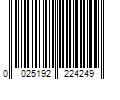 Barcode Image for UPC code 0025192224249