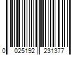 Barcode Image for UPC code 0025192231377