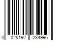 Barcode Image for UPC code 0025192234996