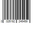 Barcode Image for UPC code 0025192245459