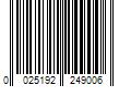 Barcode Image for UPC code 0025192249006