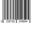 Barcode Image for UPC code 0025192249594