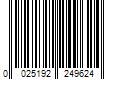 Barcode Image for UPC code 0025192249624