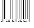 Barcode Image for UPC code 0025192252402