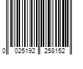 Barcode Image for UPC code 0025192258152