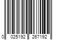 Barcode Image for UPC code 0025192267192