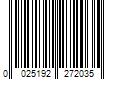 Barcode Image for UPC code 0025192272035