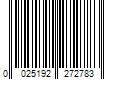 Barcode Image for UPC code 0025192272783