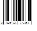 Barcode Image for UPC code 0025192272851