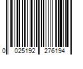 Barcode Image for UPC code 0025192276194