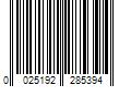 Barcode Image for UPC code 0025192285394