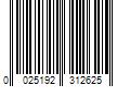 Barcode Image for UPC code 0025192312625