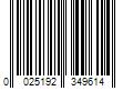 Barcode Image for UPC code 0025192349614