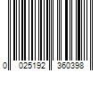 Barcode Image for UPC code 0025192360398