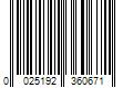 Barcode Image for UPC code 0025192360671